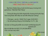 Casting MC chương trình Biệt Đội Phấn Trắng